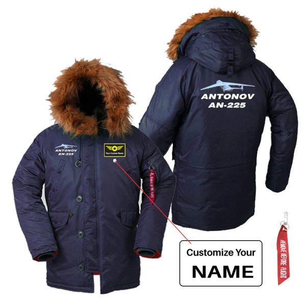 Antonov AN-225 (5) Designed Parka Bomber Jackets Supply