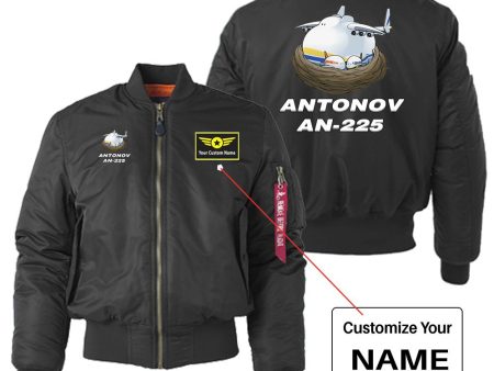 Antonov AN-225 (22) Designed  Women  Bomber Jackets Online Hot Sale