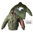 Antonov 225 Mouth Designed Children Bomber Jackets For Cheap