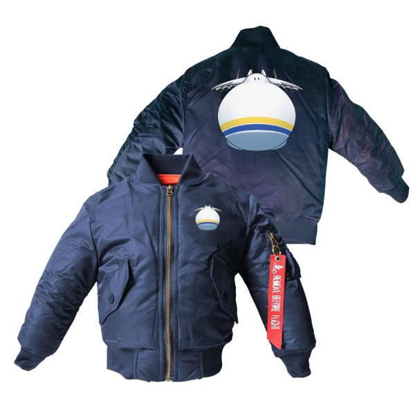 Antonov 225 ROUND Designed Children Bomber Jackets Online Hot Sale