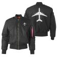 Antonov AN-225 (8) Designed  Women  Bomber Jackets Hot on Sale