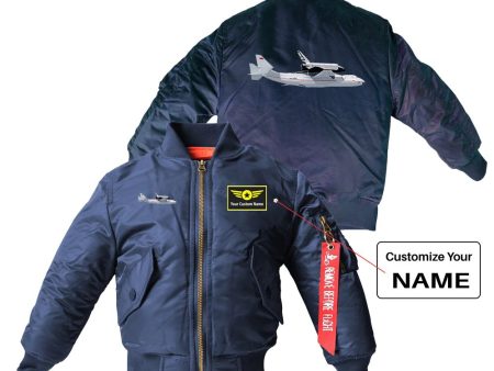 Antonov 225 and Burane Designed Children Bomber Jackets Online Hot Sale