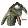 Antonov 225 Nesting Designed Children Bomber Jackets Cheap