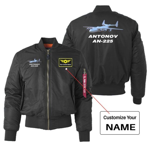 Antonov AN-225 (7) Designed  Women  Bomber Jackets Cheap