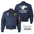 Antonov AN-225 (23) Designed  Women  Bomber Jackets Fashion