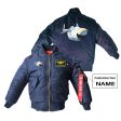 Antonov 225 Mouth Designed Children Bomber Jackets For Cheap