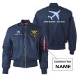 Antonov AN-225 (6) Designed  Women  Bomber Jackets Online Sale