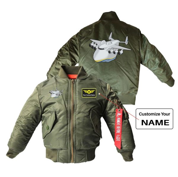 Antonov 225 (2) Designed Children Bomber Jackets Fashion