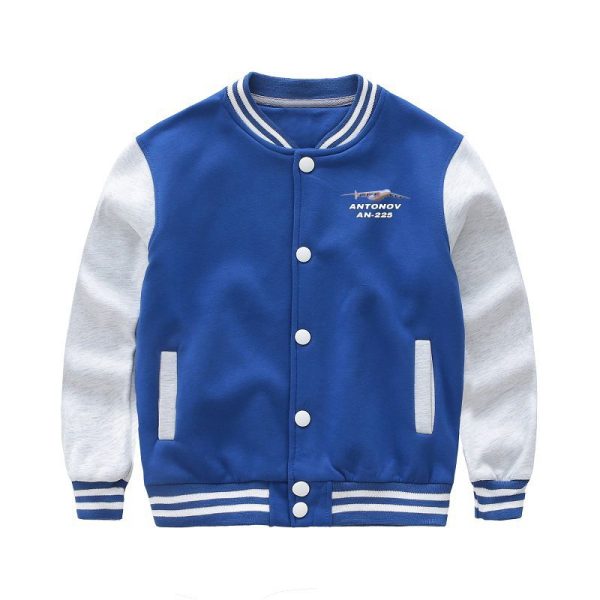 Antonov AN-225 (2) Designed  CHILDREN  Baseball Jackets For Sale