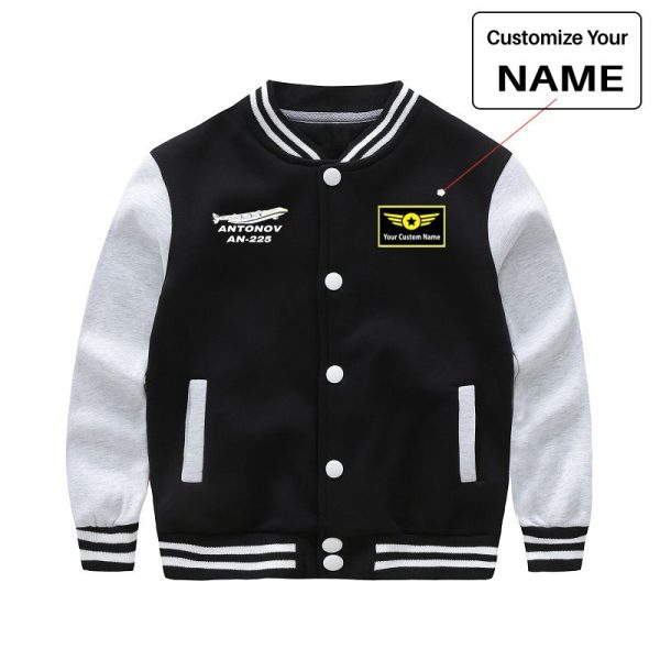 Antonov AN-225 (27) Designed  CHILDREN  Baseball Jackets For Cheap