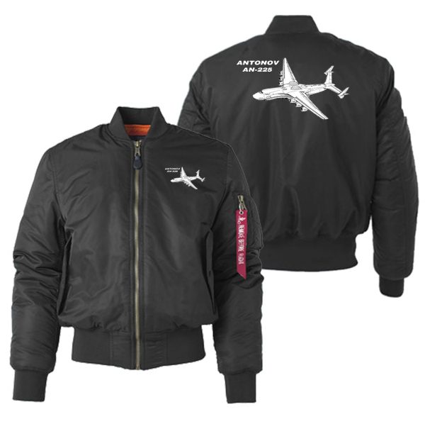 Antonov AN-225 (9) Designed  Women  Bomber Jackets For Discount