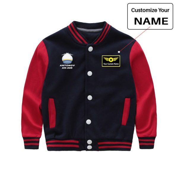 Antonov AN-225 (20) Designed  CHILDREN  Baseball Jackets Discount