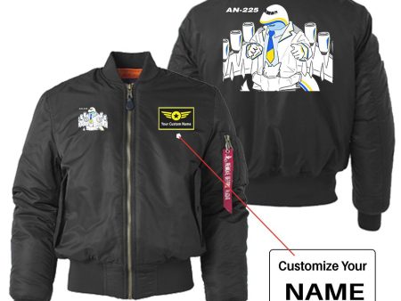 Antonov AN-225 (18) Designed  Women  Bomber Jackets Discount