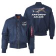 Antonov AN-225 (3) Designed  Women  Bomber Jackets Cheap